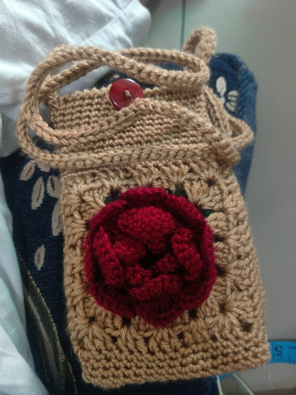 Crochet Phone Pouch Bag