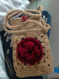 Crochet Phone Pouch Bag