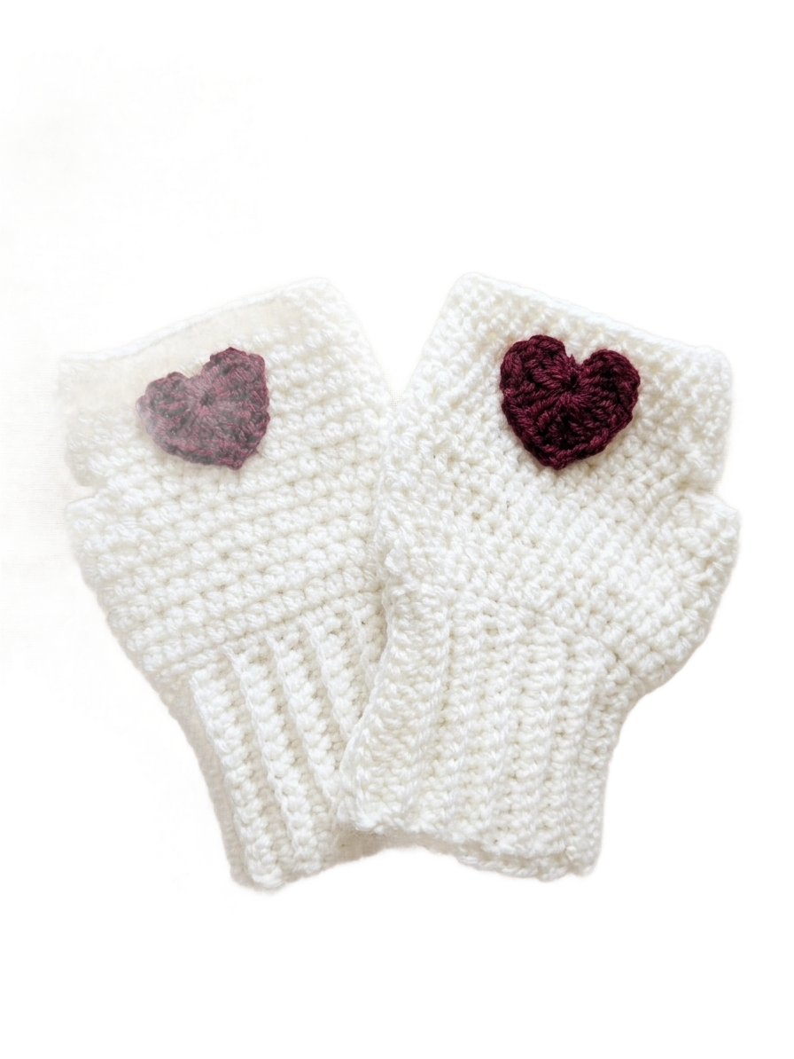 Crochet Winter Gloves | Premium Wool Mittens | Teal Blue | Hand Warmers