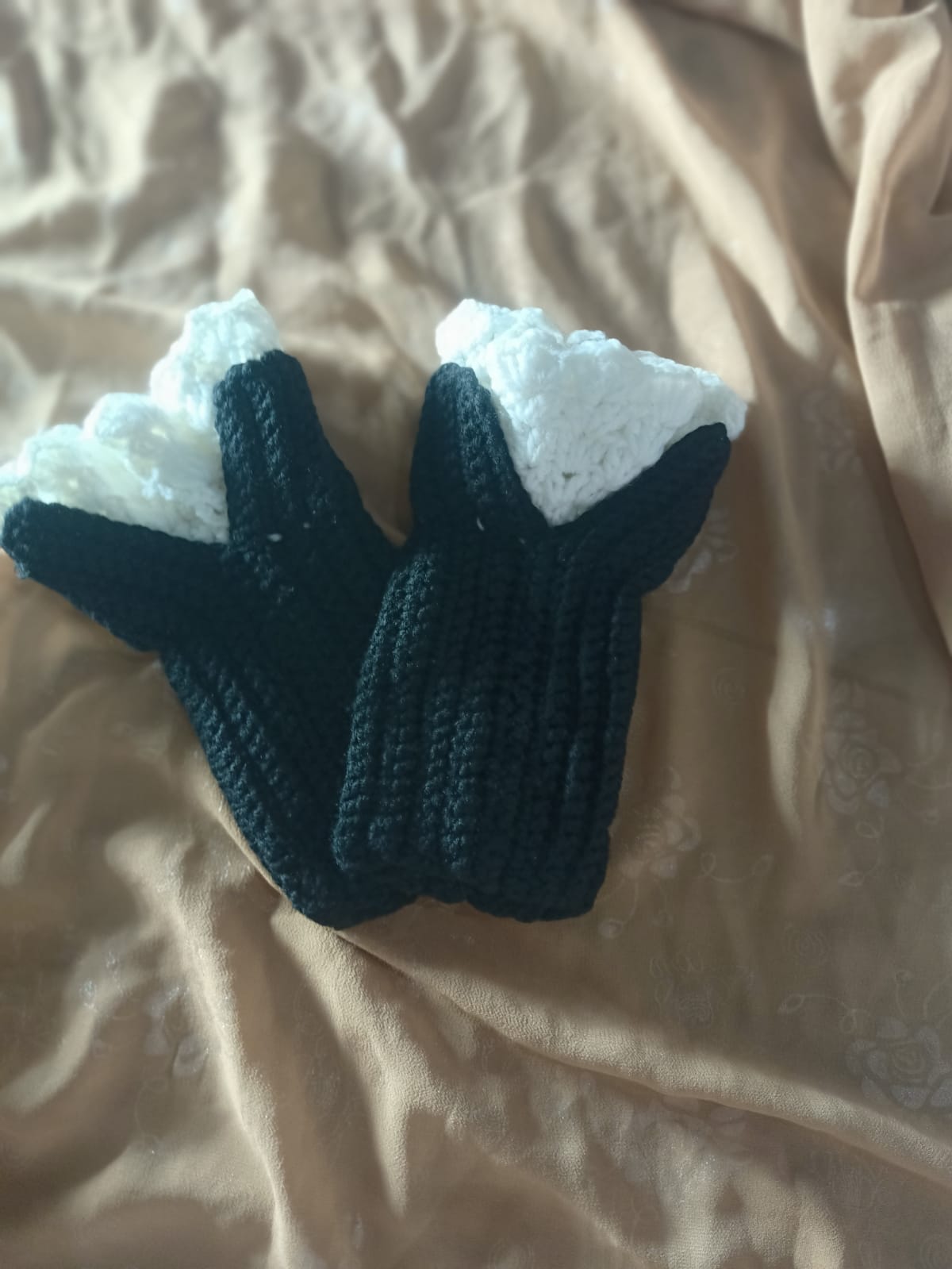 Crochet Winter Gloves | Premium Wool Mittens | Teal Blue | Hand Warmers