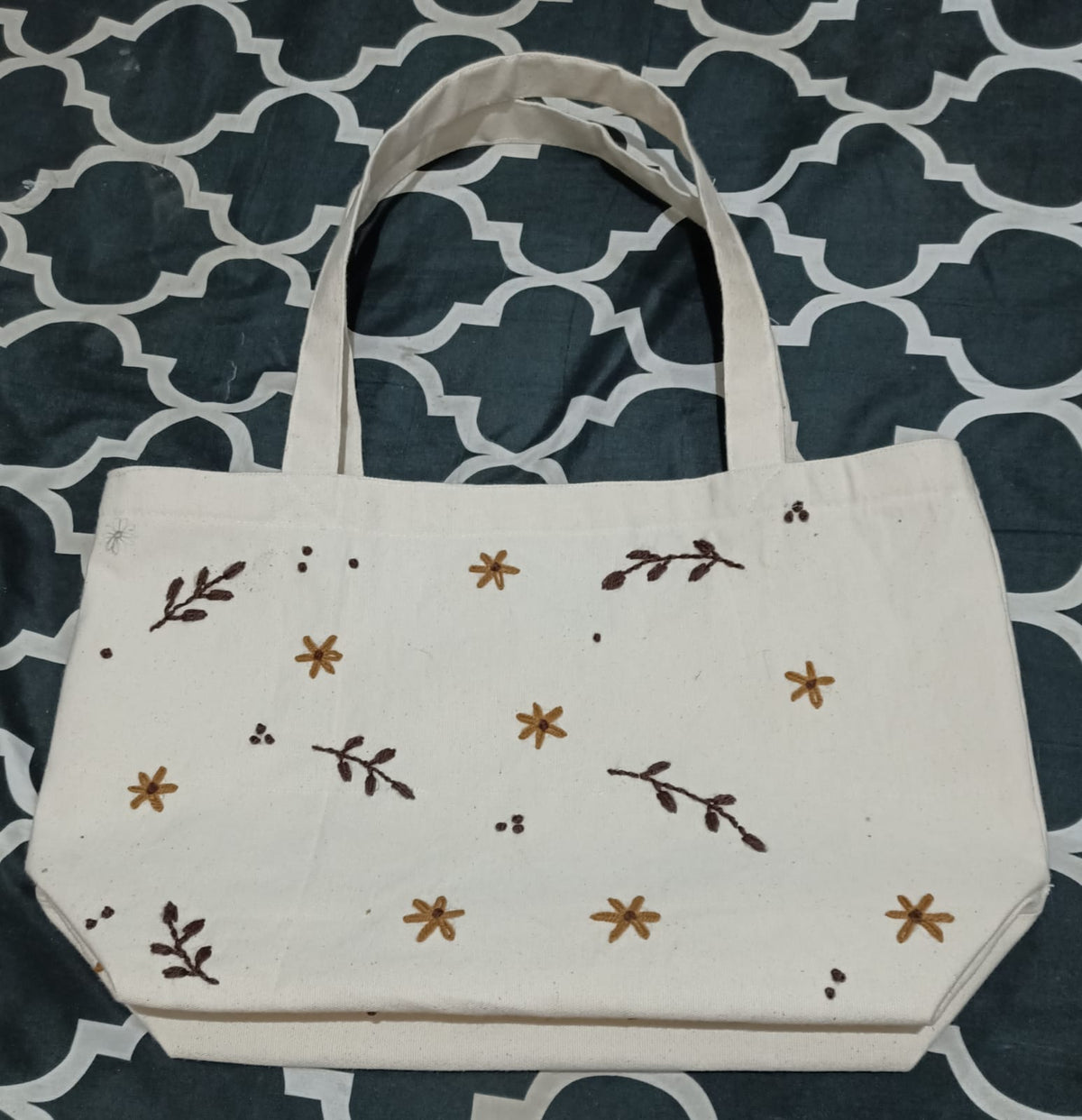 Tote Bags Crafted with Yarn