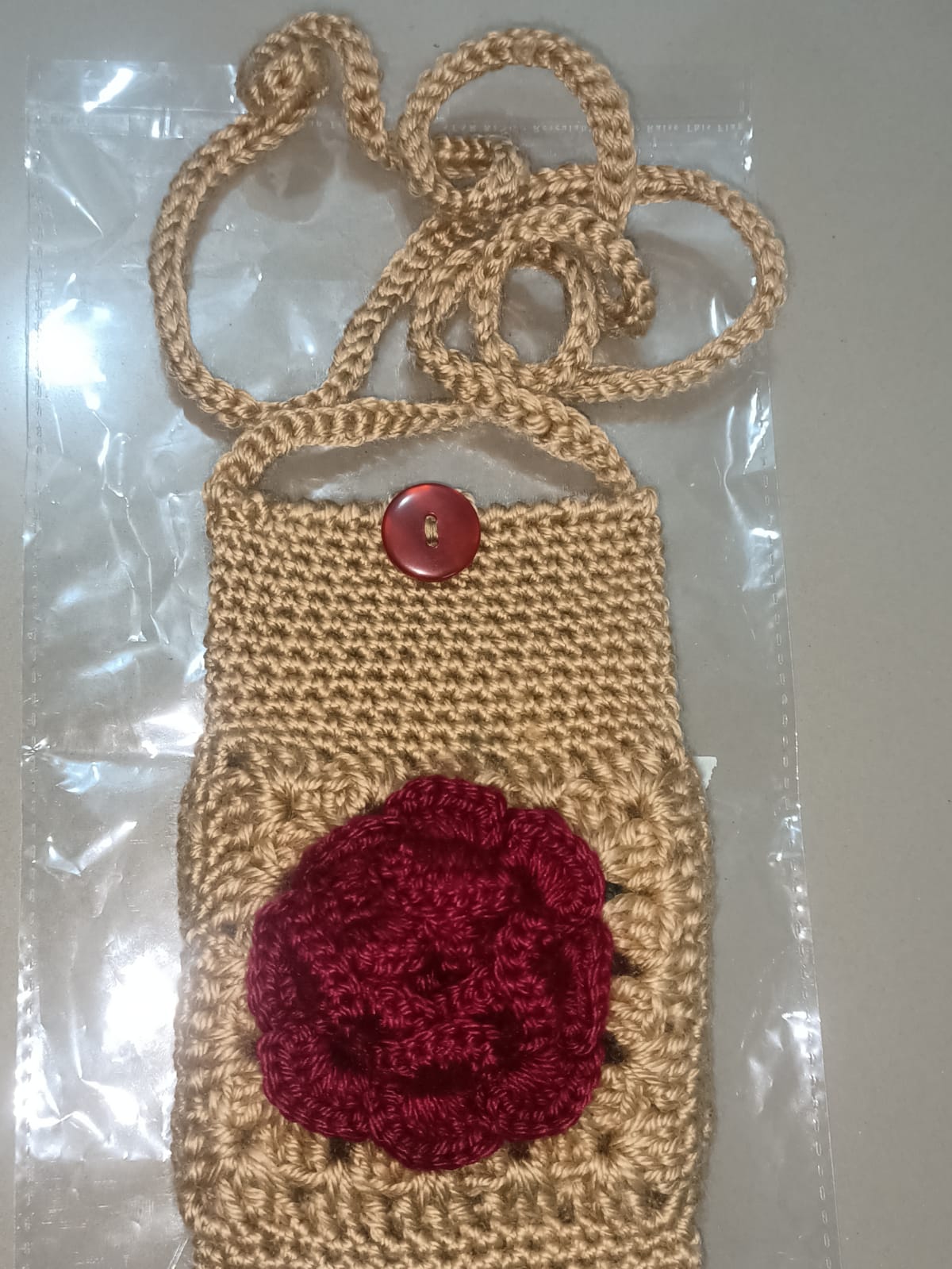 Crochet Phone Pouch Bag