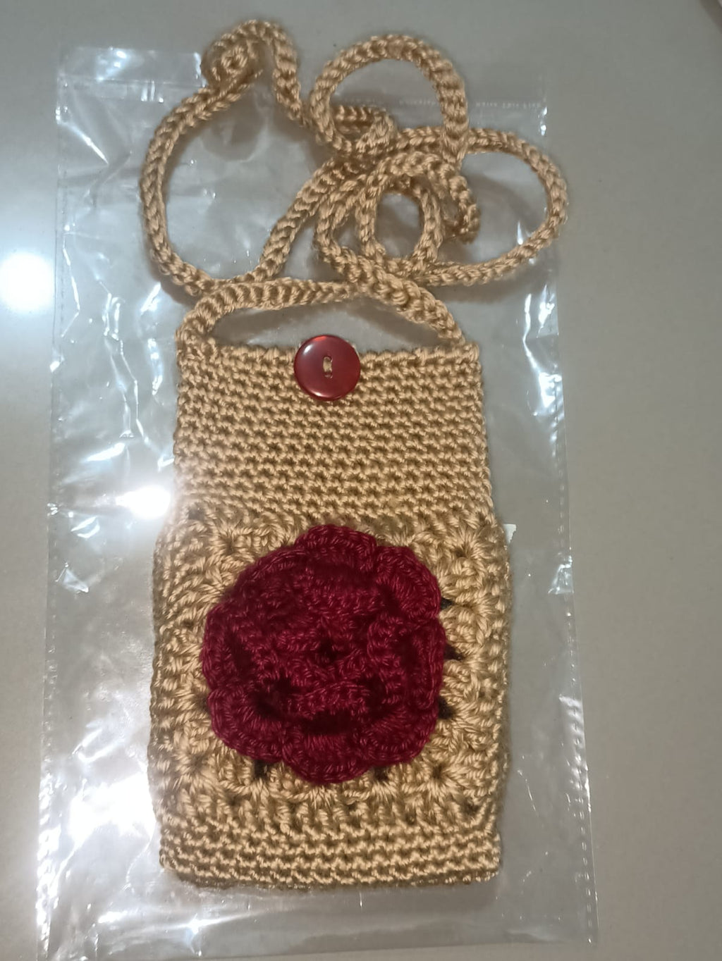 Crochet Phone Pouch Bag