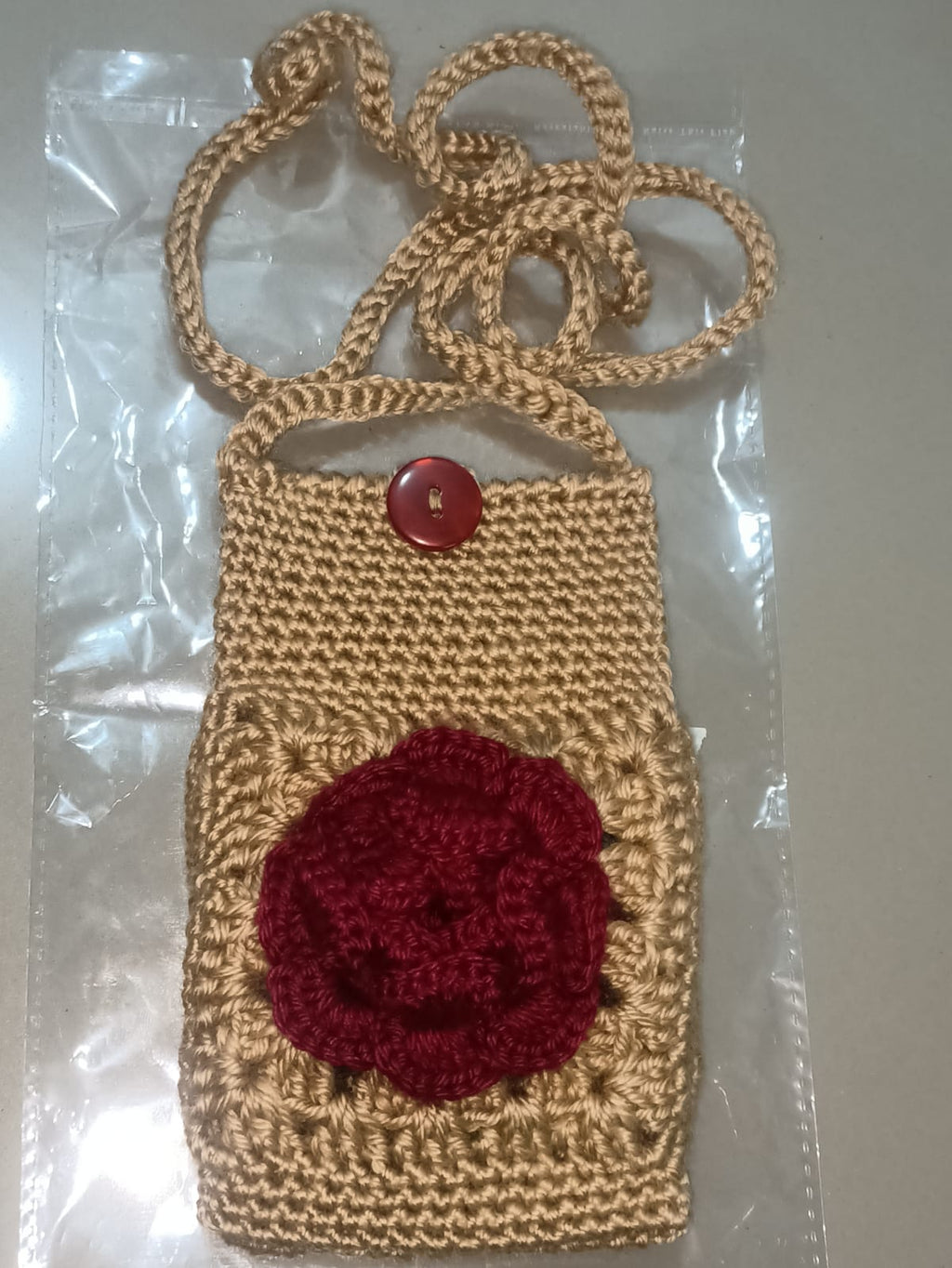 Crochet Phone Pouch Bag