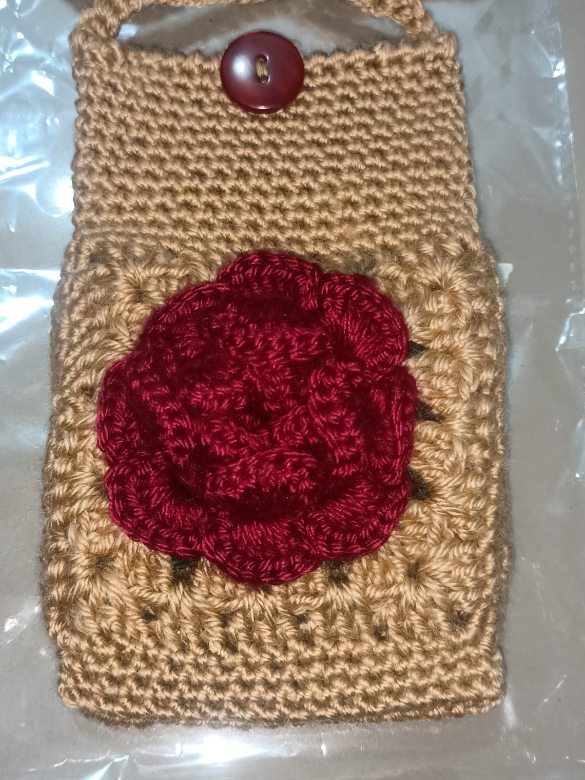 Crochet Phone Pouch Bag