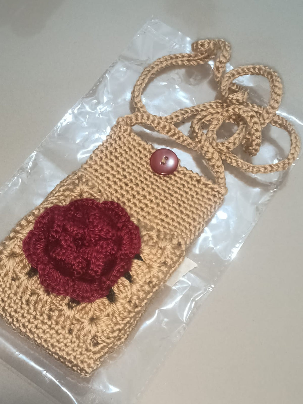 Crochet Phone Pouch Bag