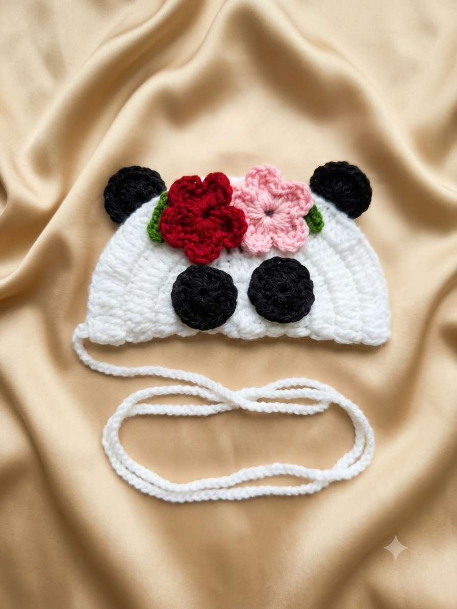 Crochet Sunglasses Holder - Cute Amigurumi Face Eyeglasses Case with Strap
